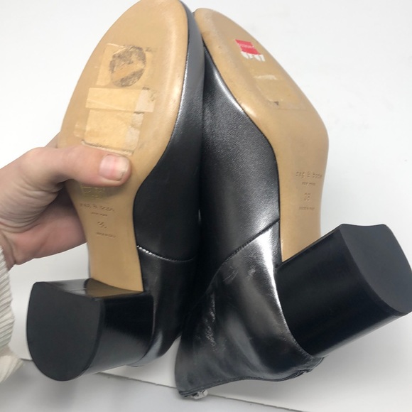 Rag & bone silver metallic drea Booties - Picture 5 of 7